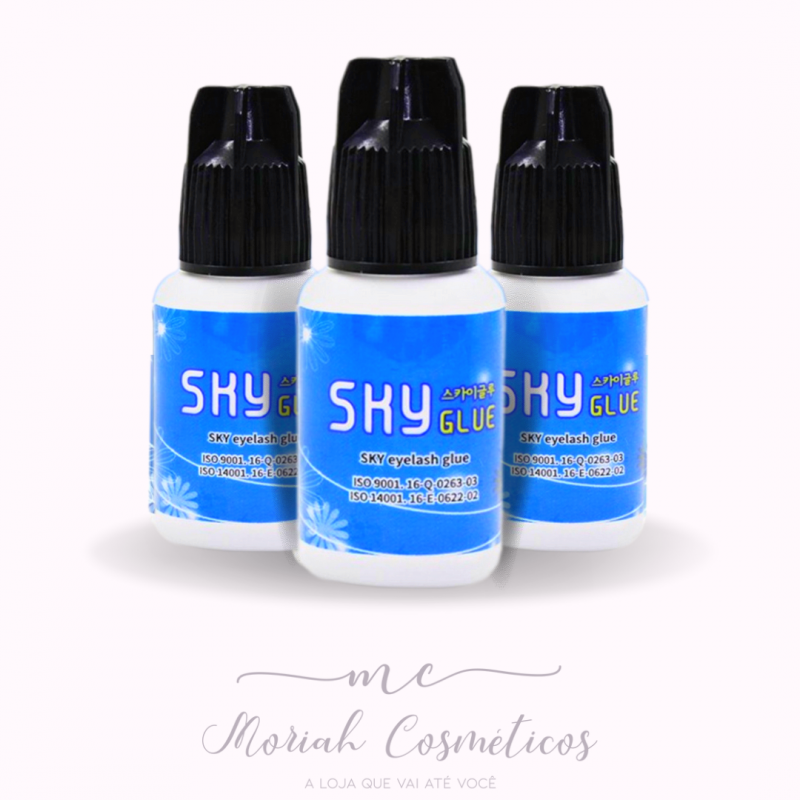 imagem Cola Sky Tampa Preta 5ml