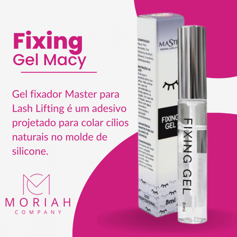 imagem FIXING GEL FIXADOR P/ LASH LIFTING MASTER PREMIUM 8ML 
